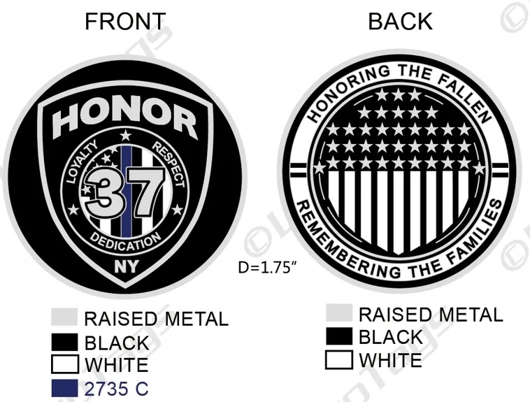 Honor 37 Challenge Coin