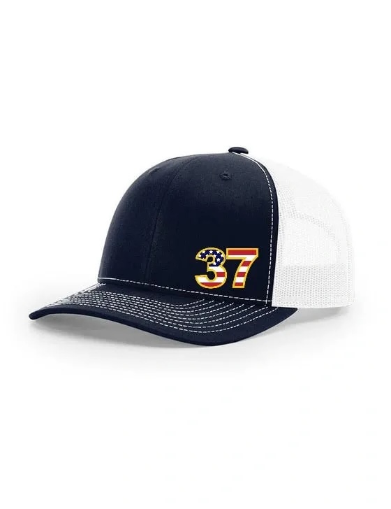 Navy Blue Honor 37 Hat