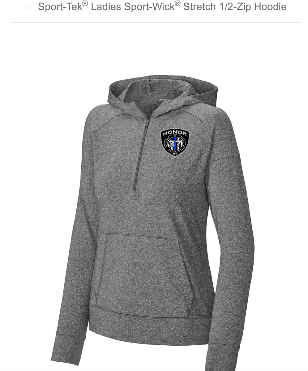 Women's Honor 37 Sport-Tek Stretch 1/2 Zip Hoodie Copy