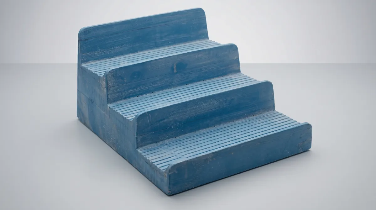 Precision modeling plastic mold used in thermoforming process for shaping plastic parts