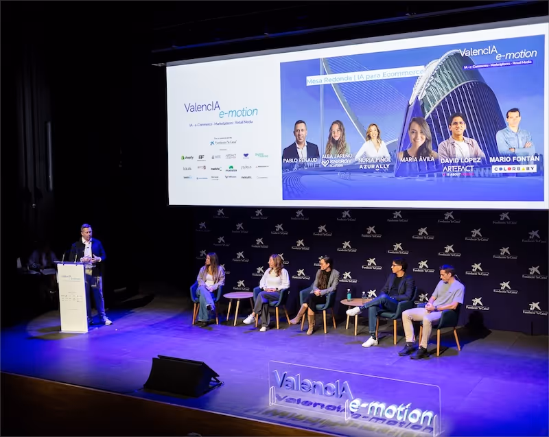 Pablo Renaud en el evento Valencia e-Motion