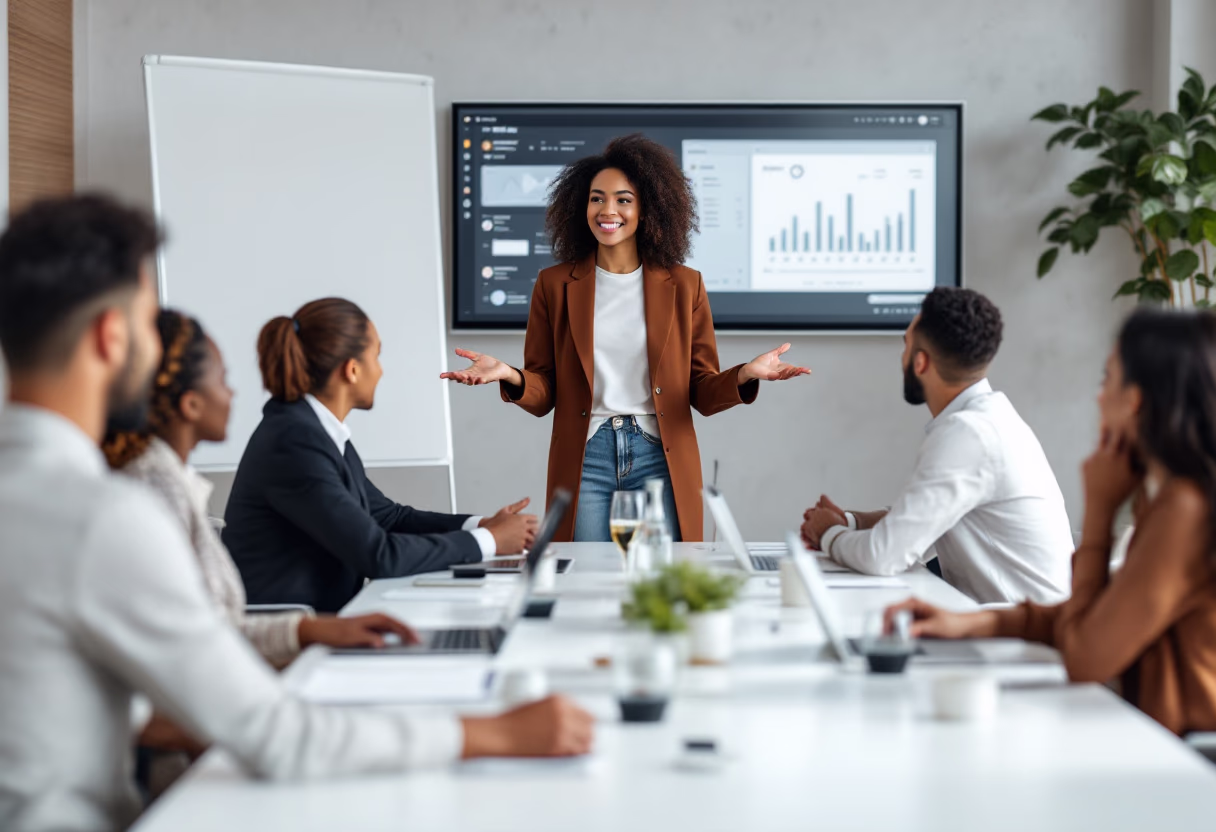 image of tech solutions demonstration (for a hr tech)