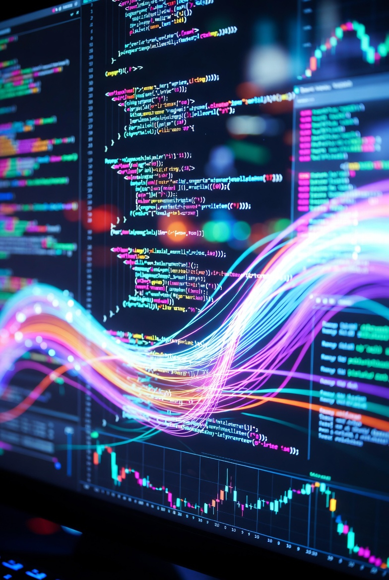 High-end engineering workspace representing production deployment