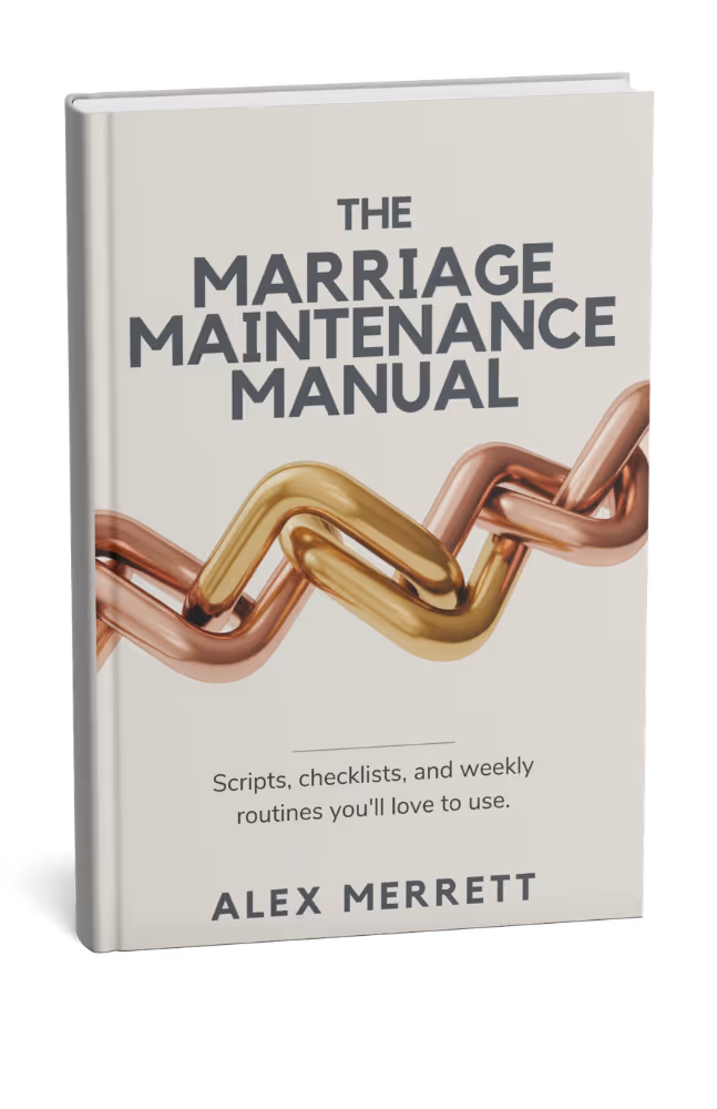 The Marriage Maintenance Manual cover
