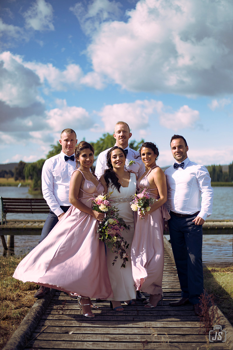 melbourne wedding bride and groom portrait