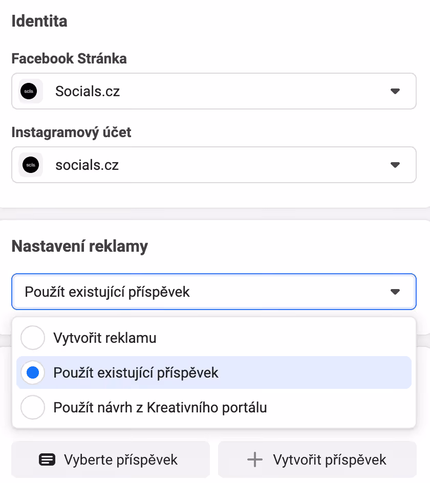 formáty reklam an instagramu
