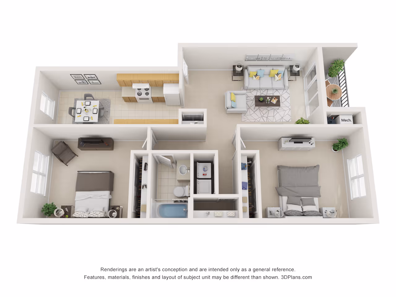 The Virginian Floor Layout