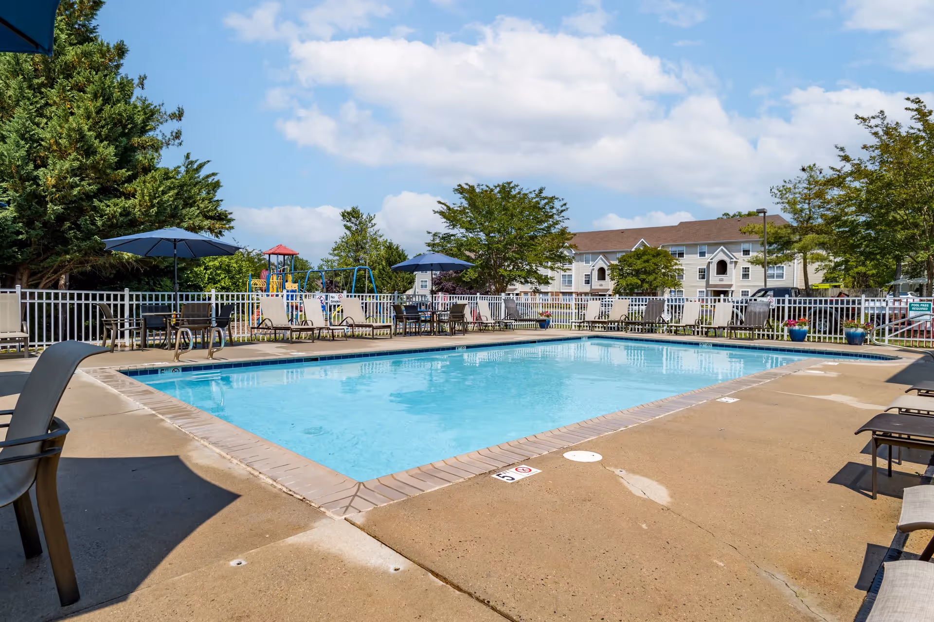 Swimming Pool with lounge chairs