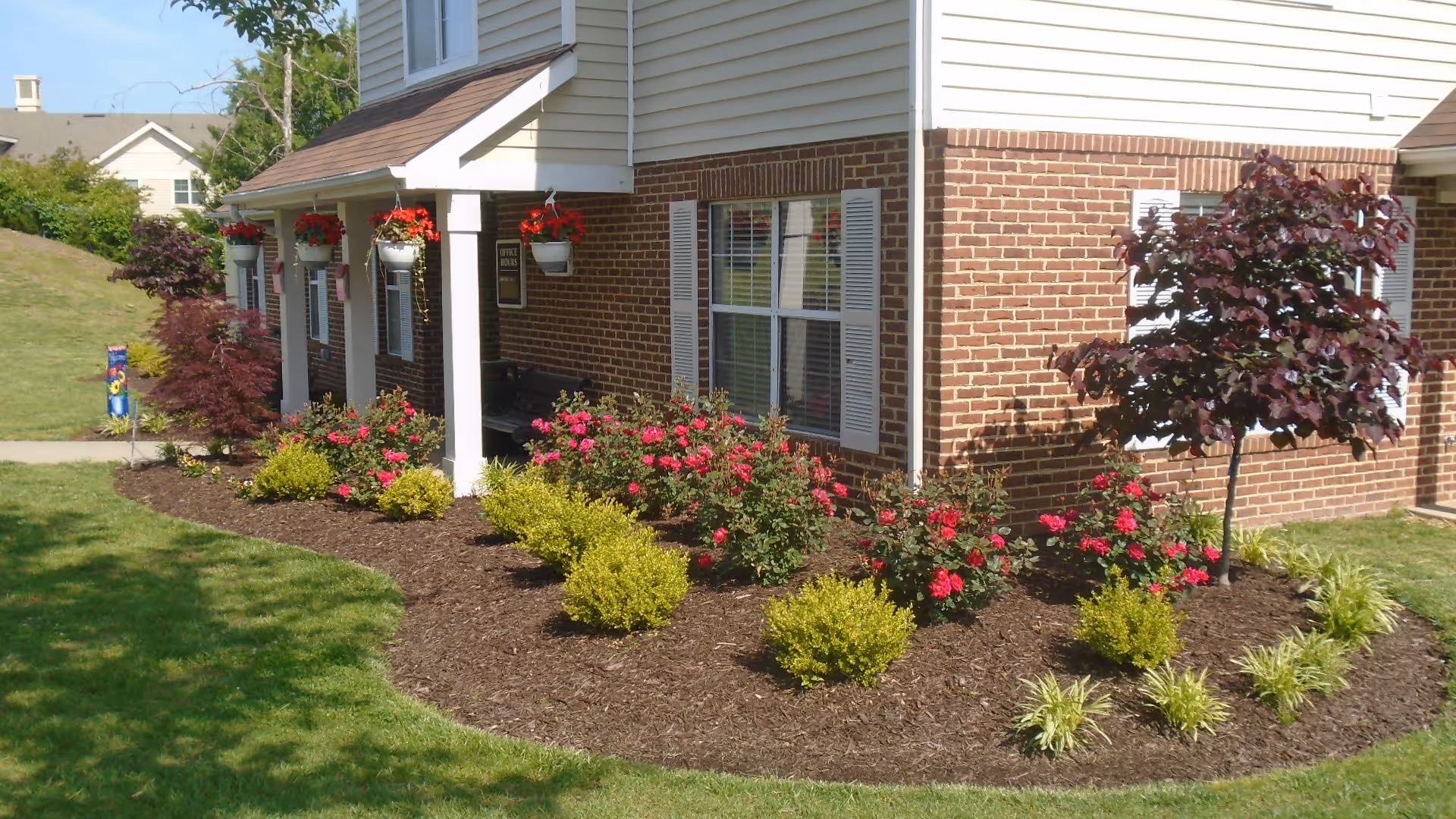 Leasing office exterior