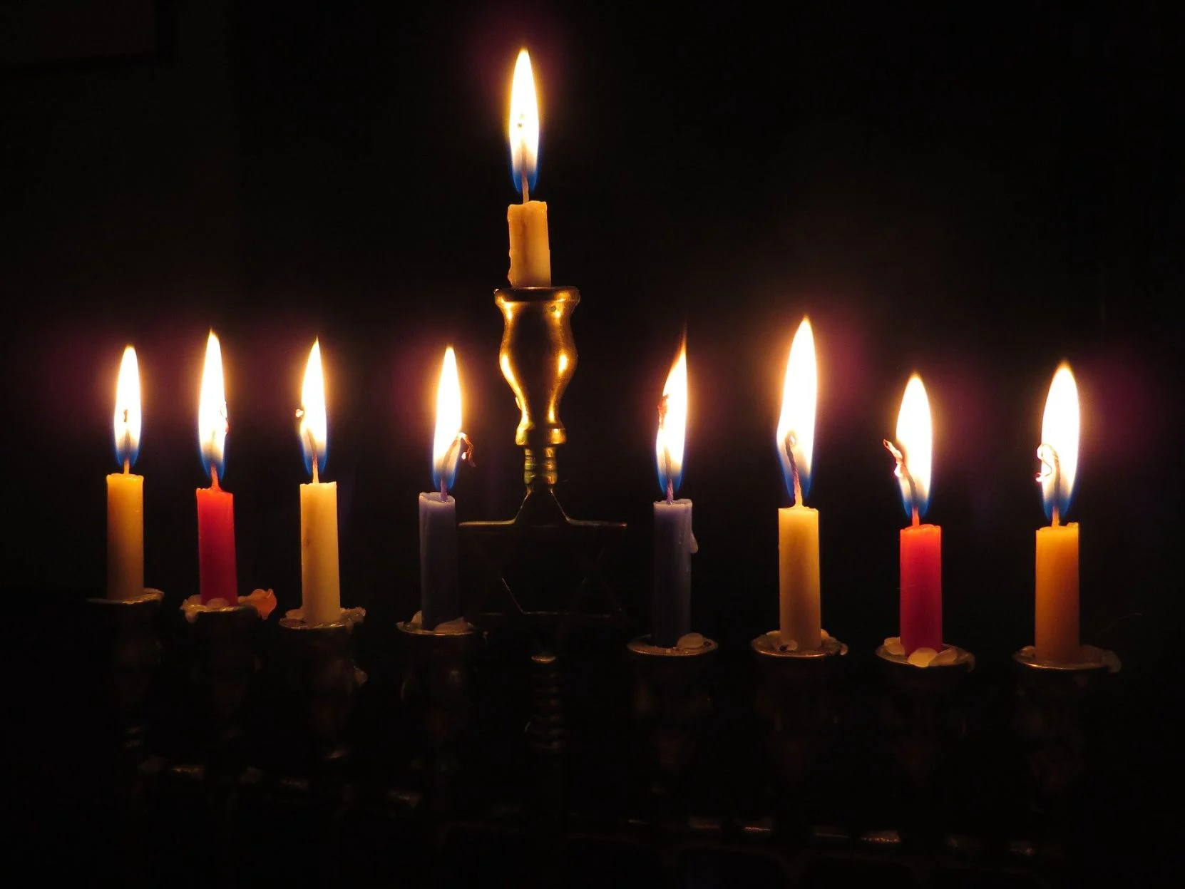Shaker Chabad menorah lighting ceremony in December