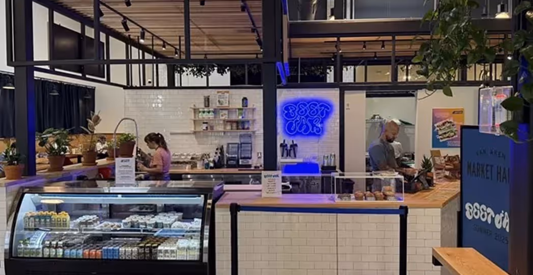 Beet Jar east side location at Van Aken Market Hall