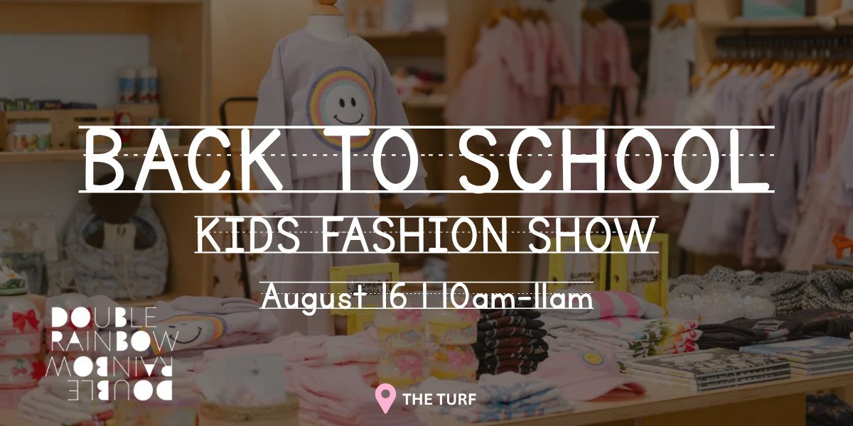 Back to School Kids Fashion Show