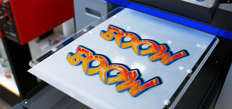 printed DTF transfer film