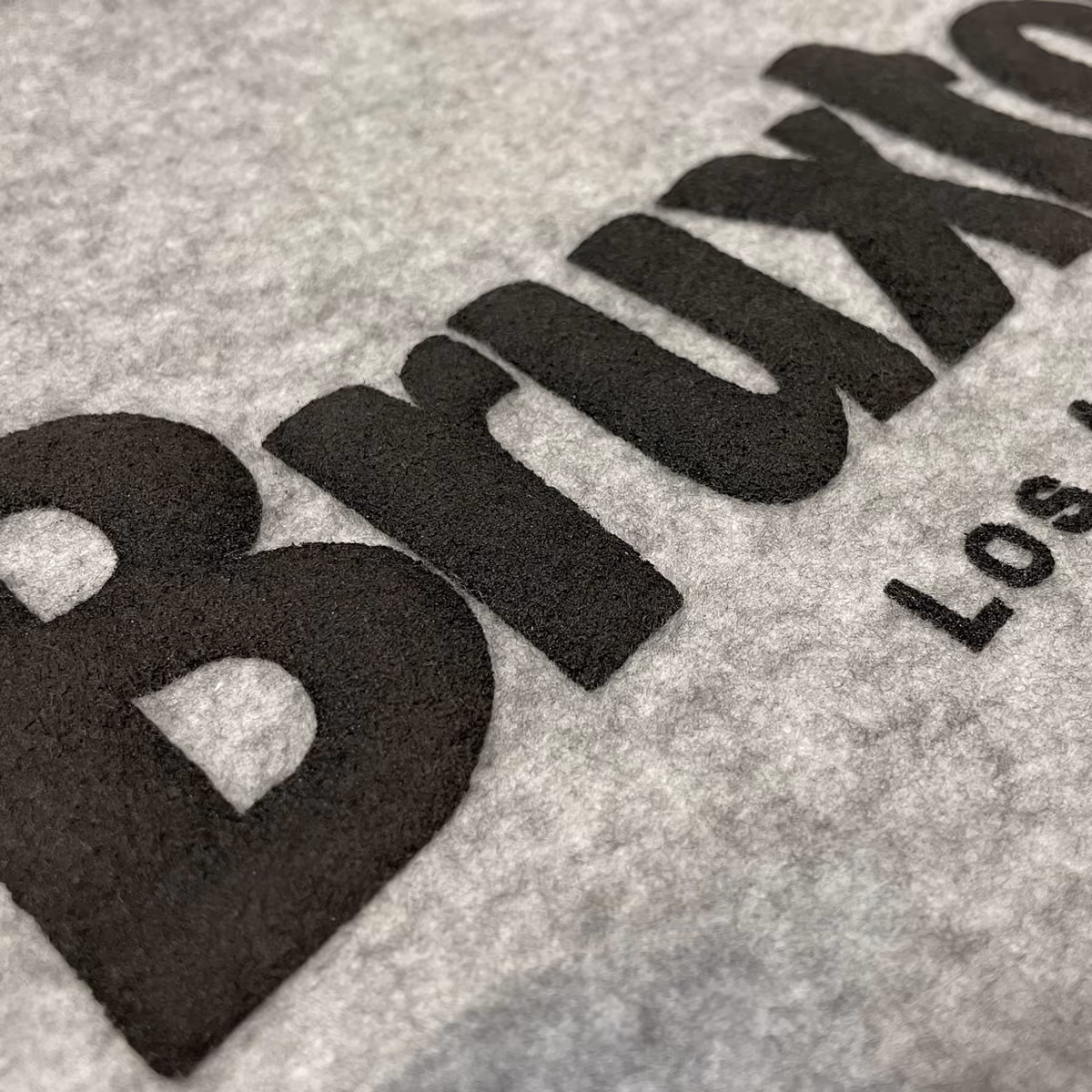Puff Ink Print on Fleece