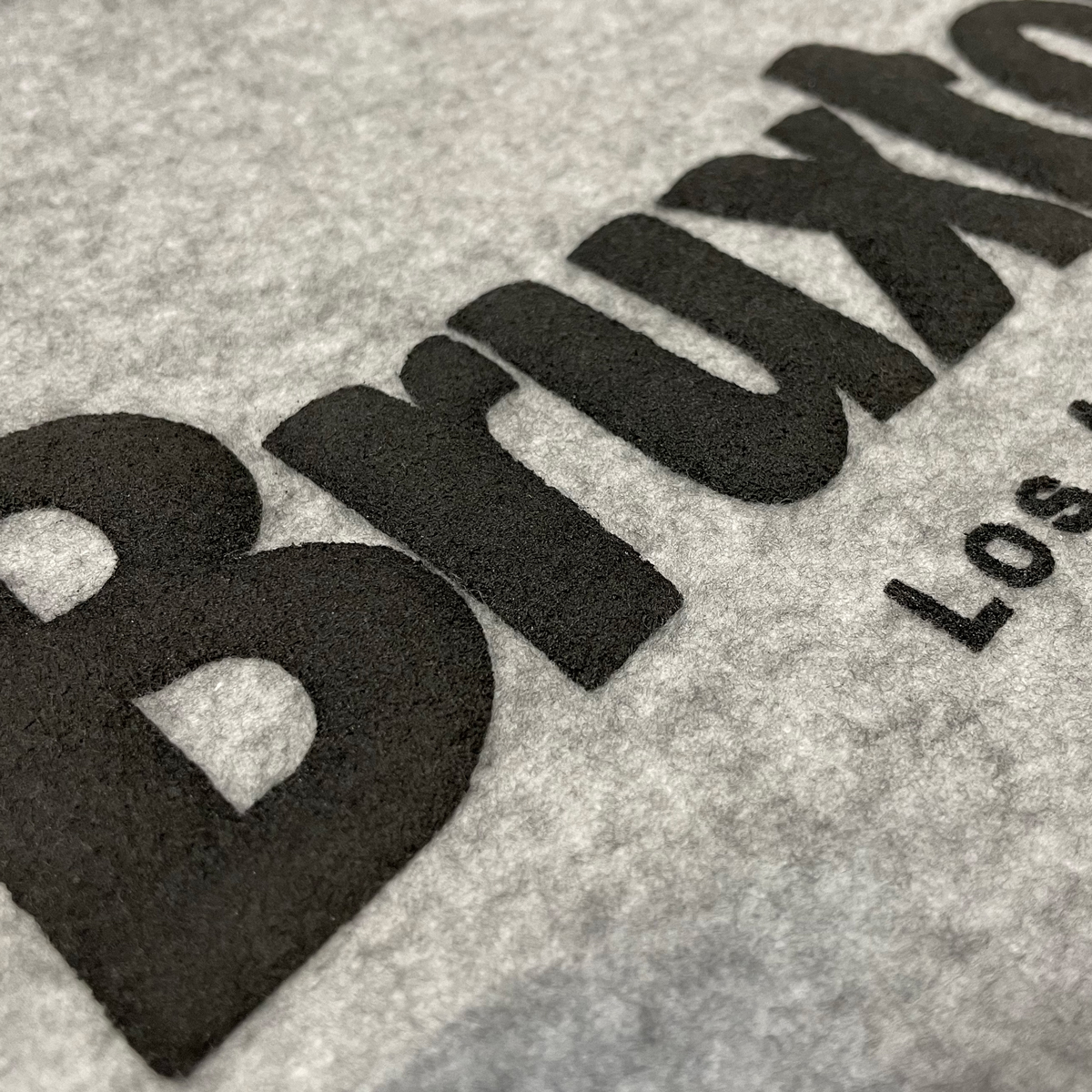 Puff Ink Print on Fleece