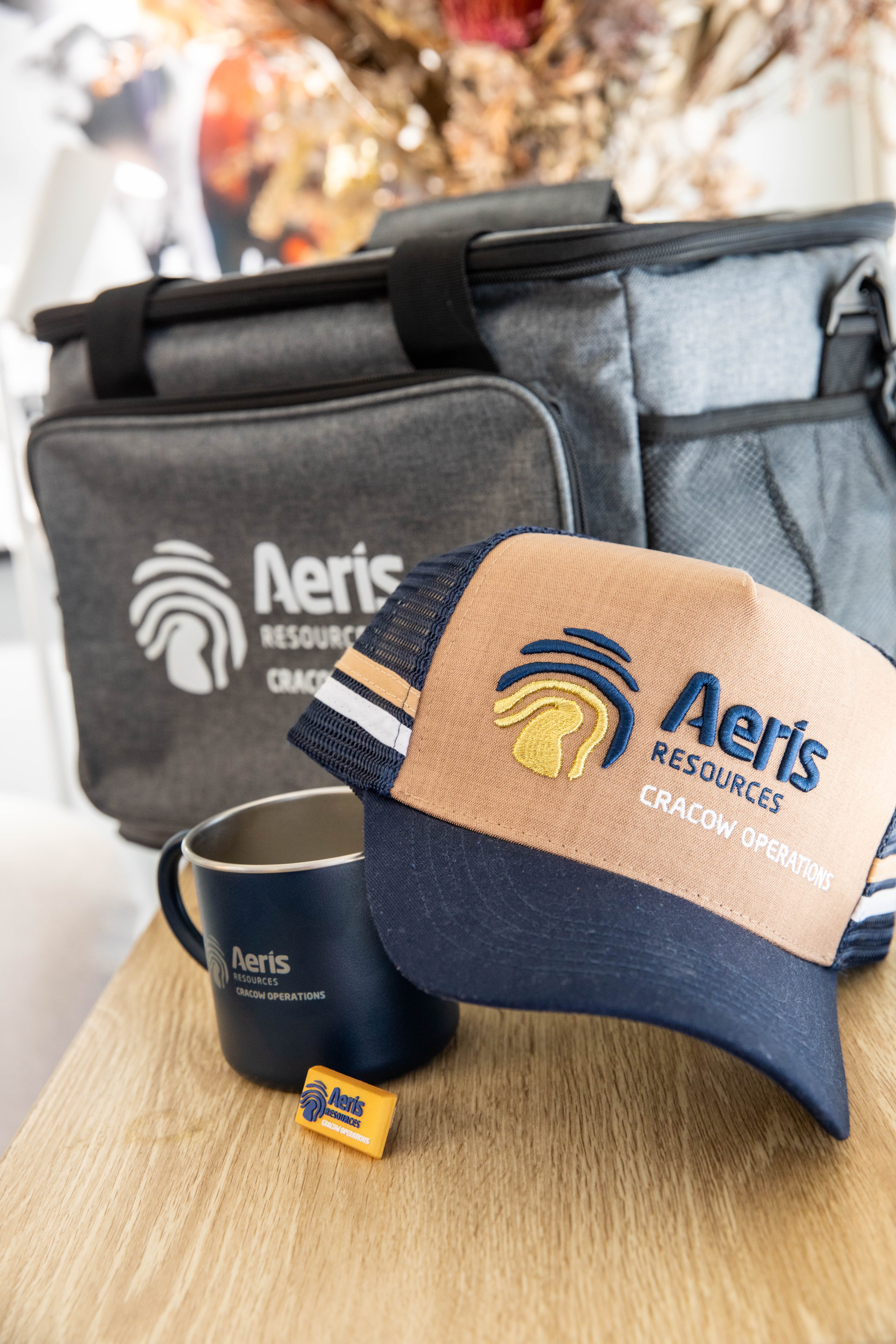 Custom branded merchandise by Hewitt and Co