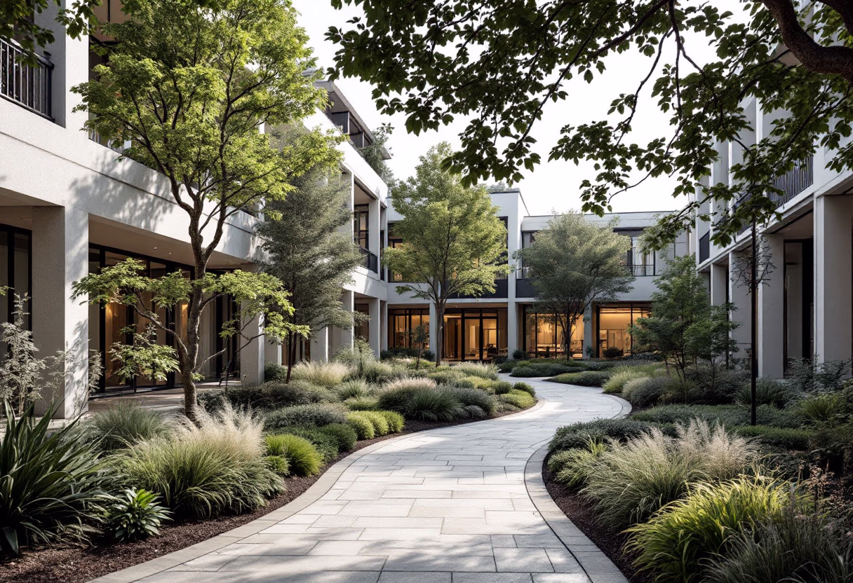 [background image] landscape of school campus