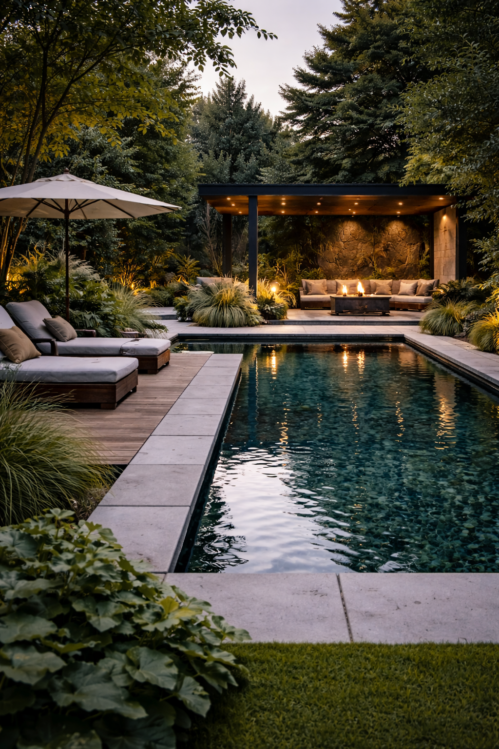 [background image] image of temple gardens (for a hindu temple)