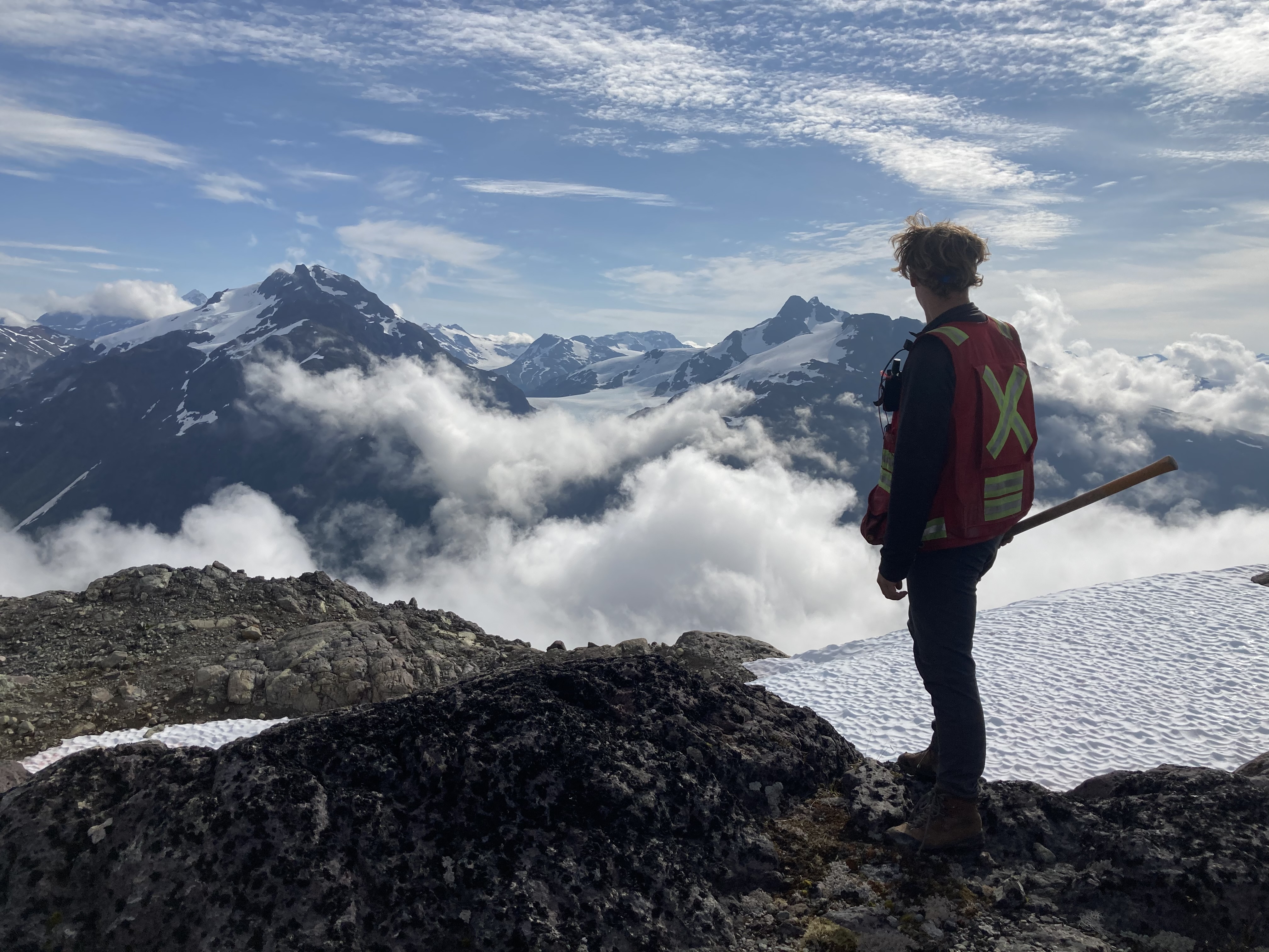 image of a volunteer team restoring a hiking trail, an initiative under the environmental conservation nonprofit.