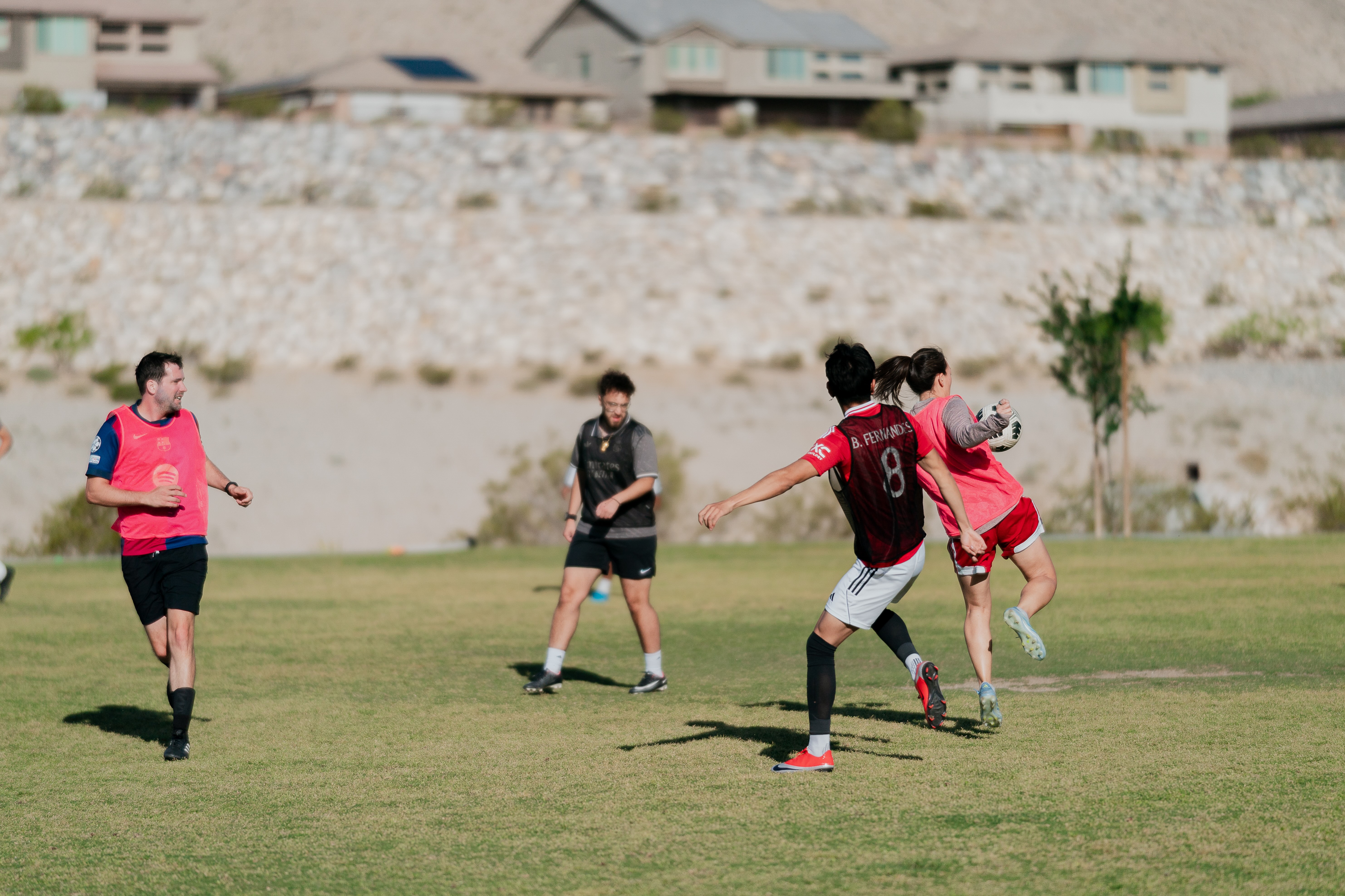 Las Vegas Coed Soccer game day