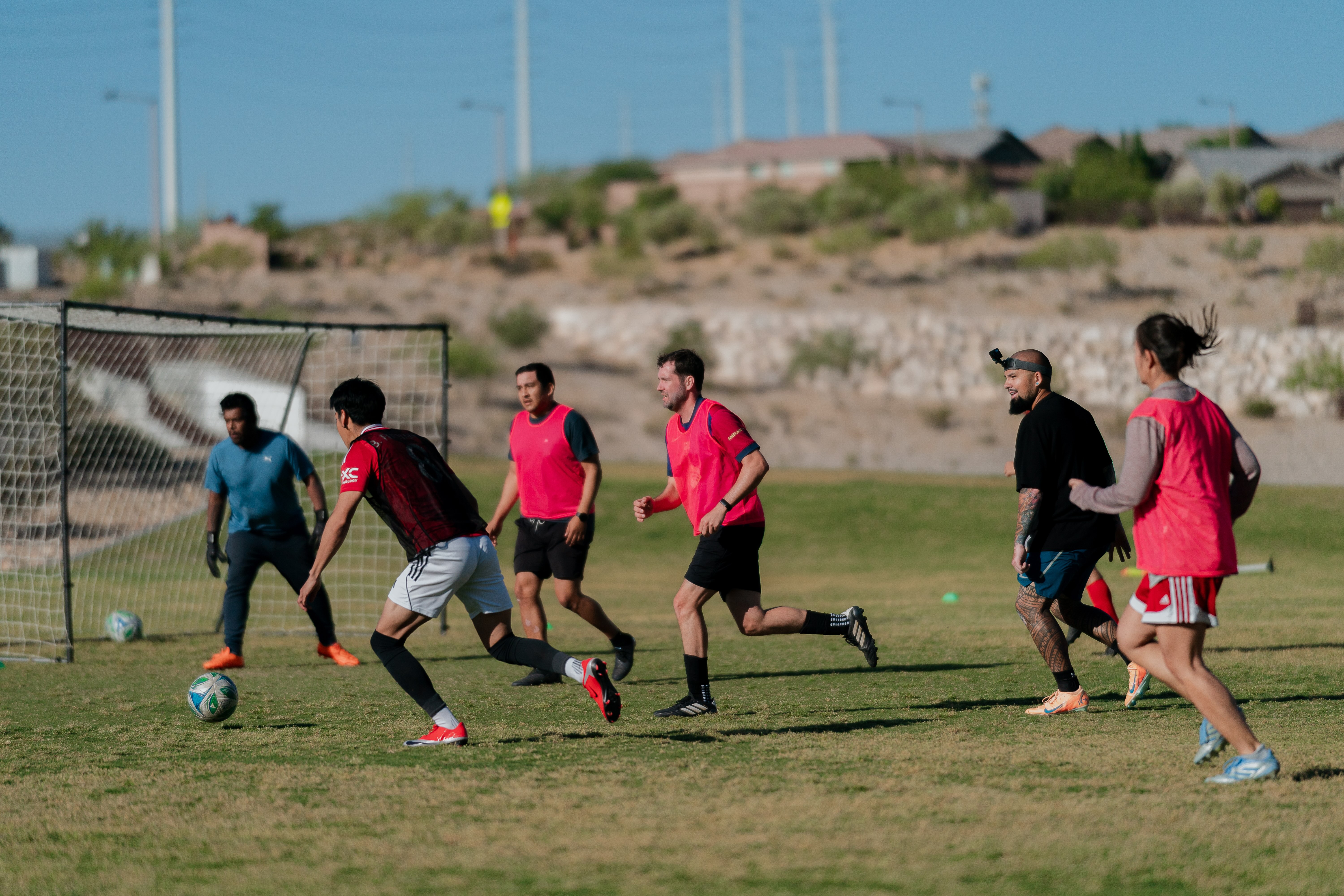 Las Vegas Coed Soccer game day