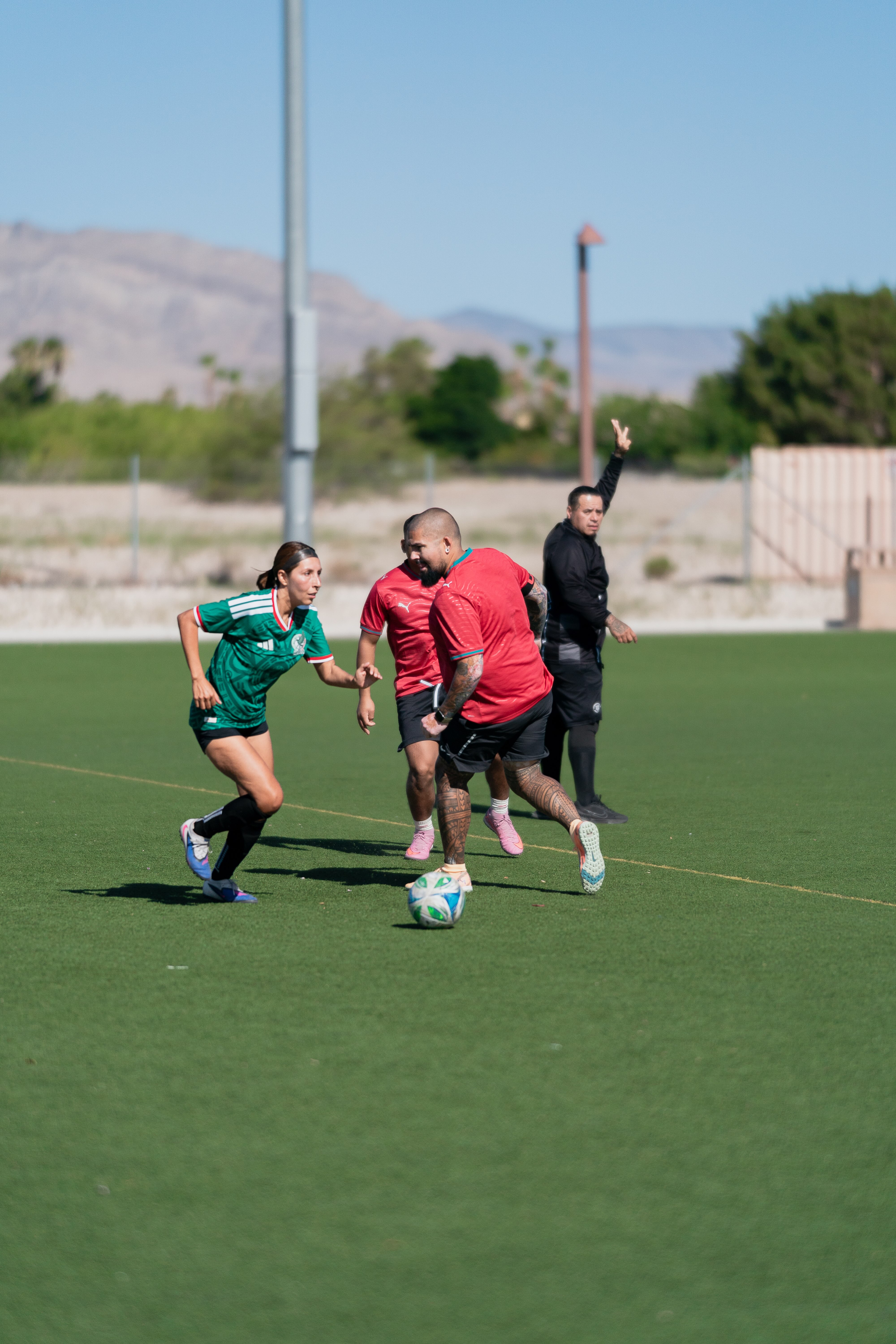 Las Vegas Coed Soccer game day