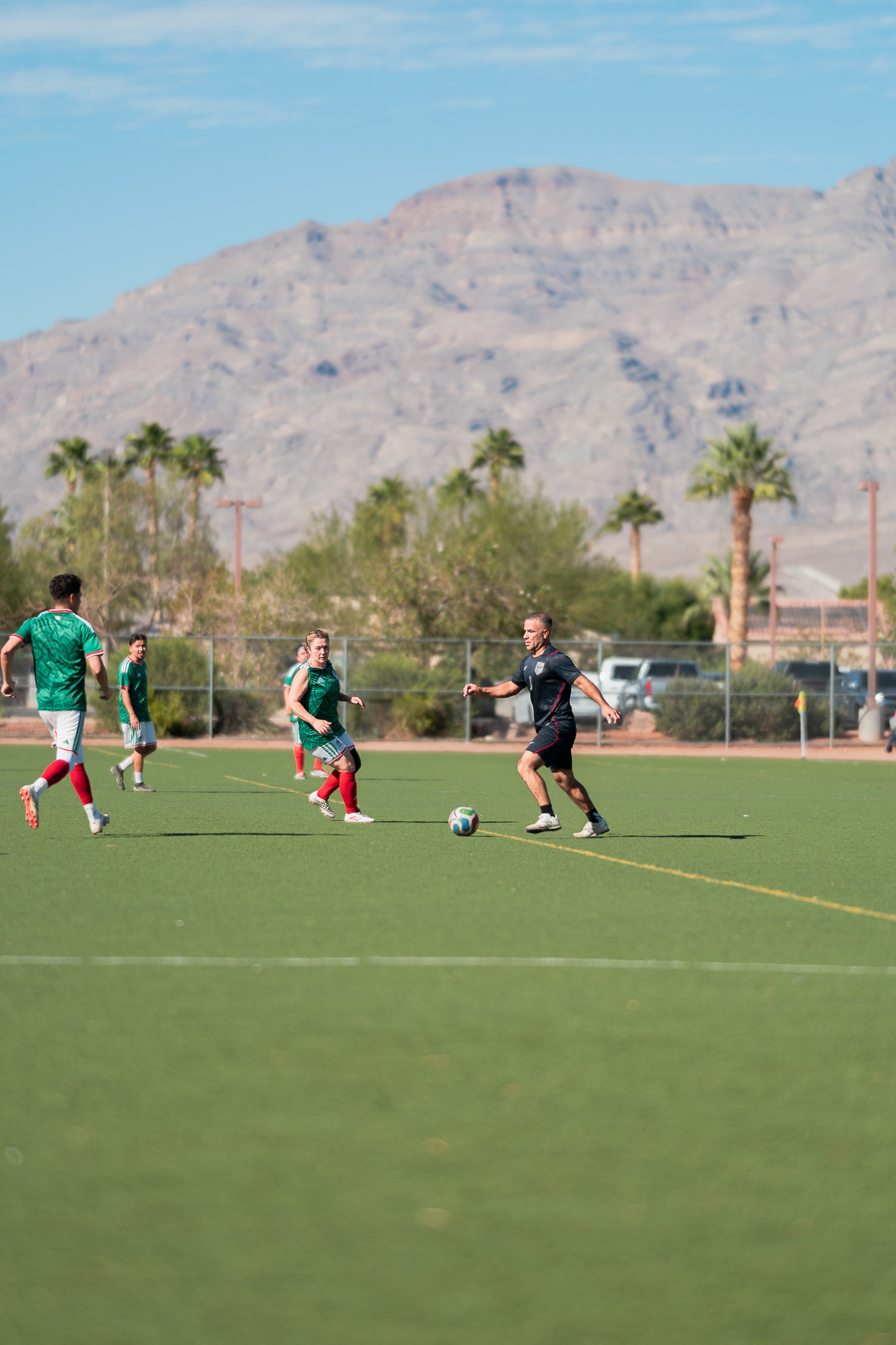 Las Vegas Coed Soccer game day