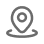 Map pin icon above a circular base representing a location marker.