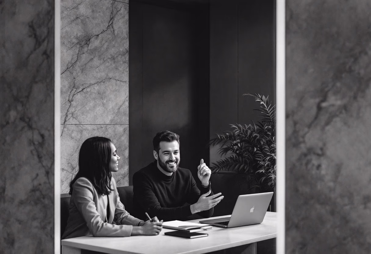 image of consulting session in progress (for a hr tech)