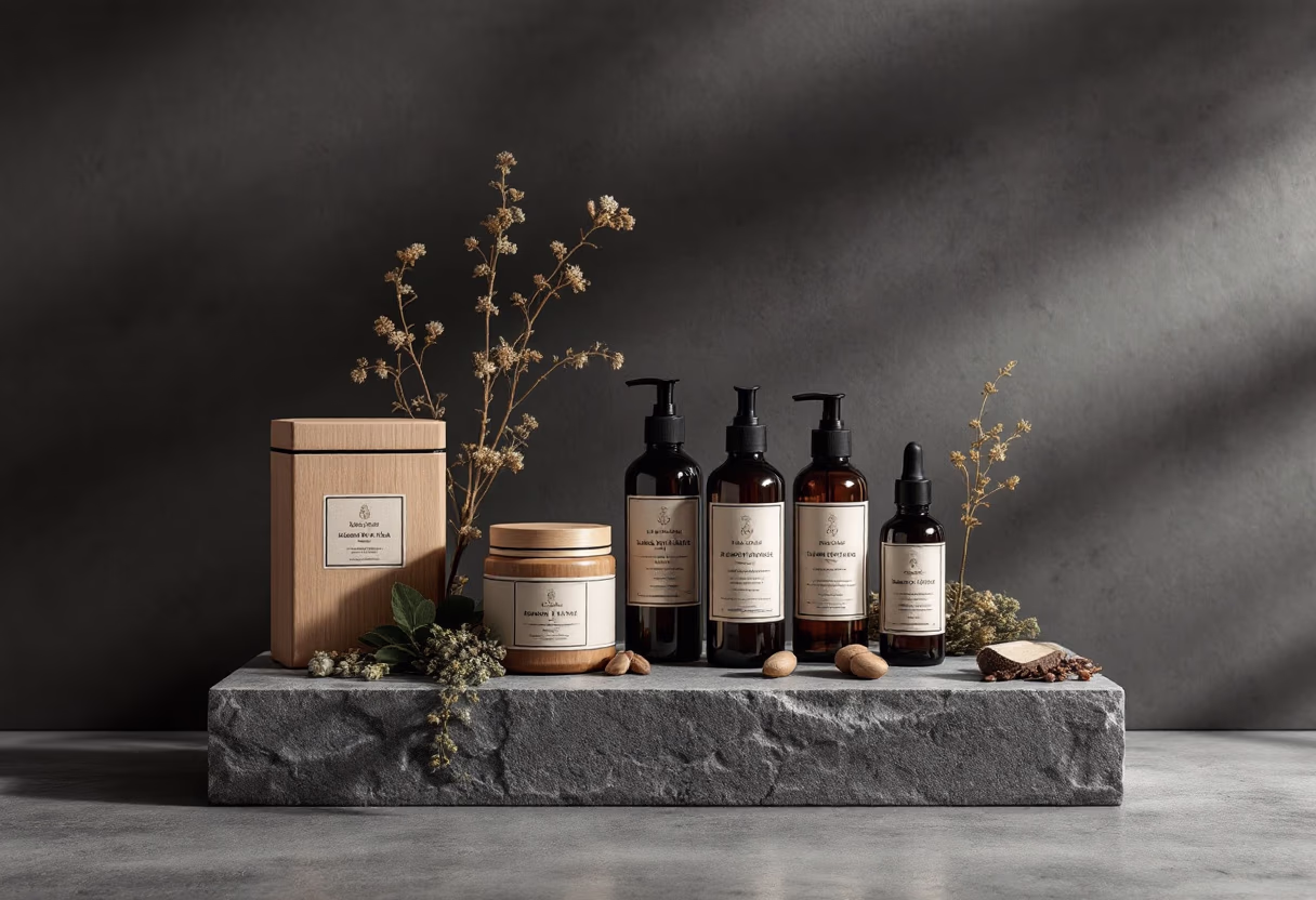 image of therapeutic herbal products