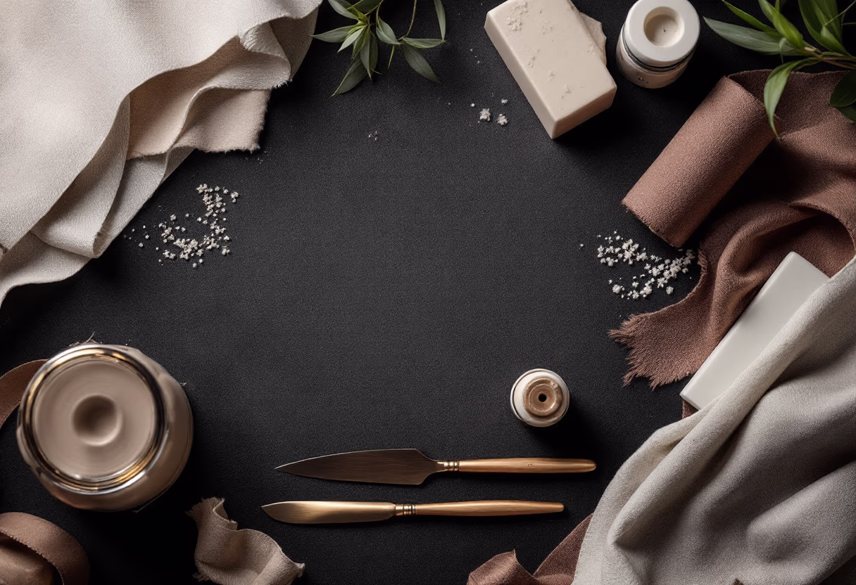 image of art materials