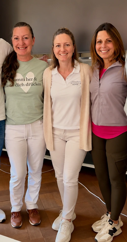 Deine Trainerinnen Ramona, Katrin und Isabelle