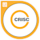 CRISC certification logo with a large letter C surrounding the word CRISC.
