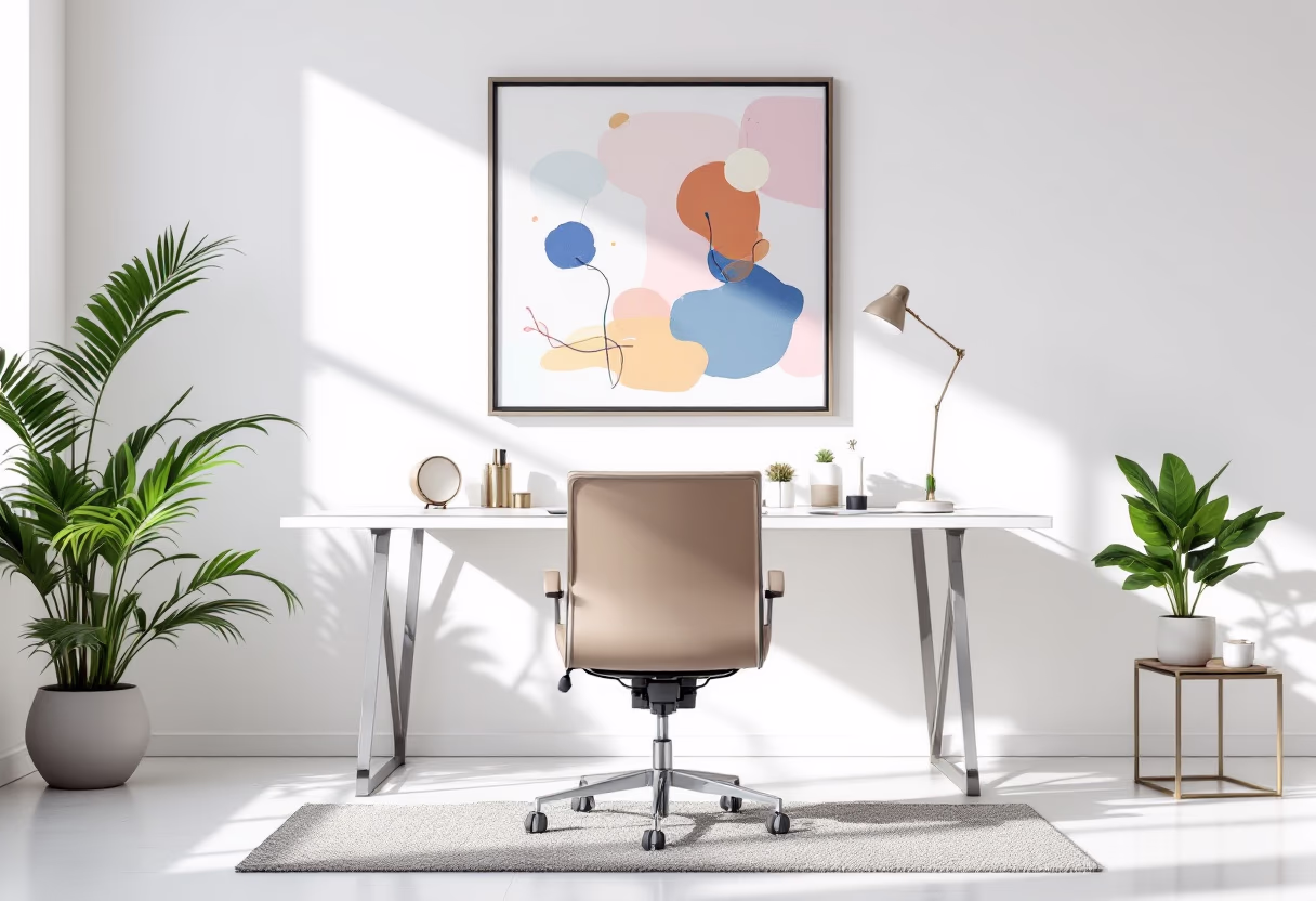 image of seasonal interior design for a furniture store