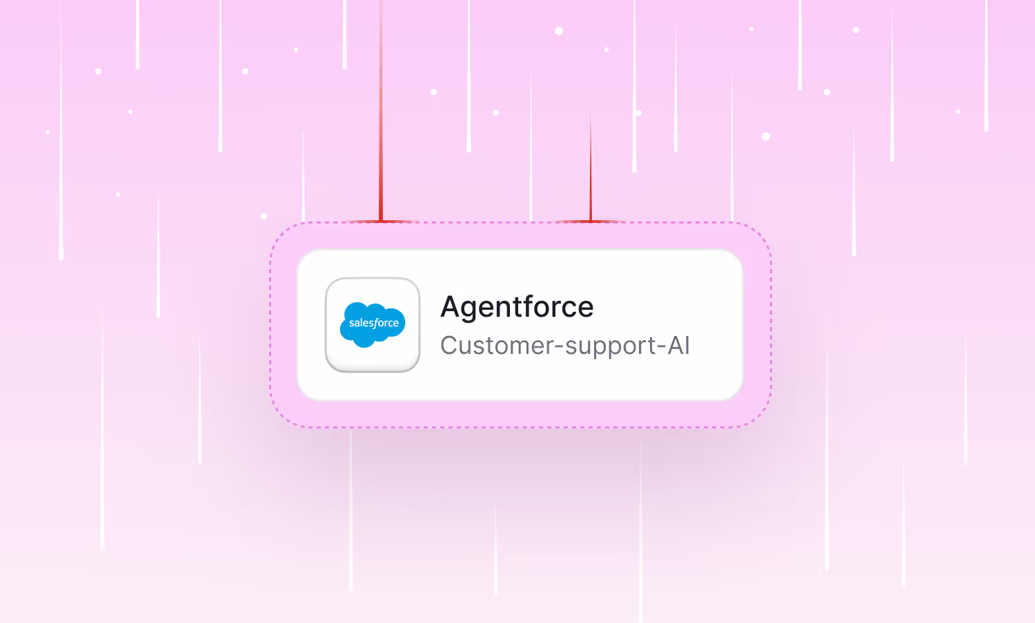 User interface element with Claude code icon and text 'Claude code Coding agent' on a pink background.