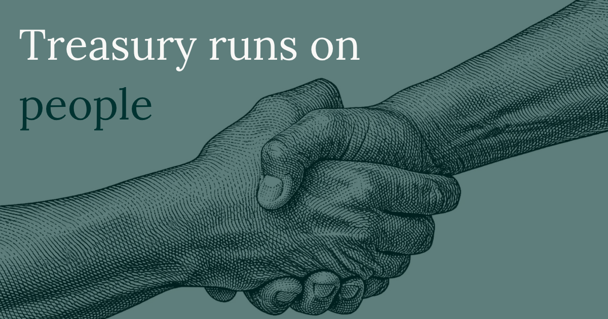 Treasury runs on people