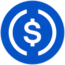 USDC logo.
