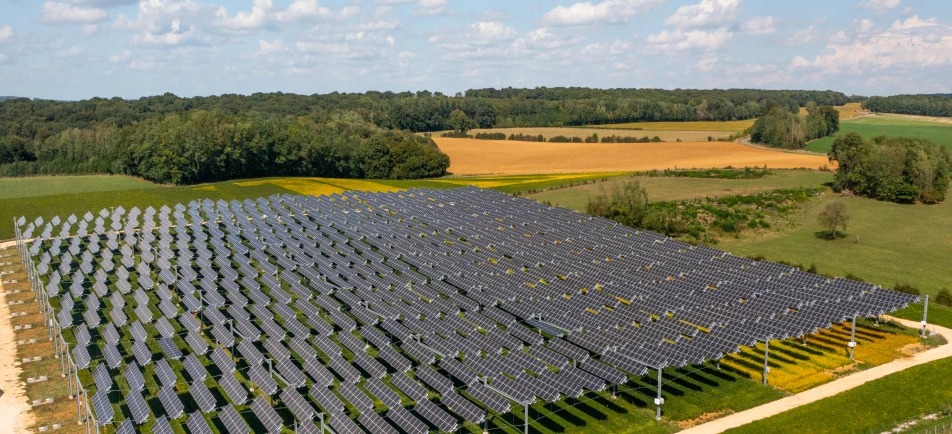 Inauguration of the Amance agricultural canopy, a world first