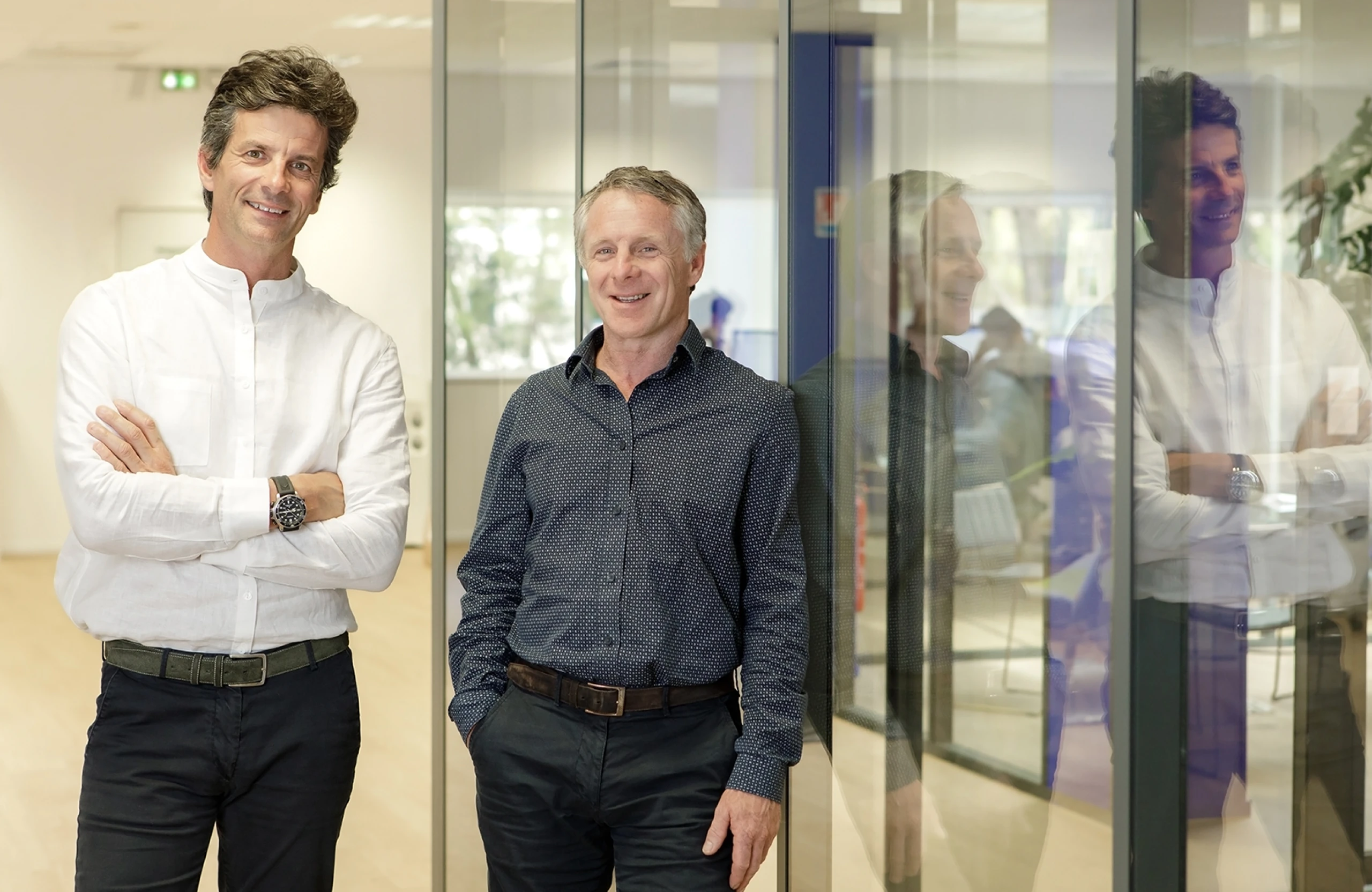 Mathieu Debonnet and Pierre-Yves Lambert, founders of TSE