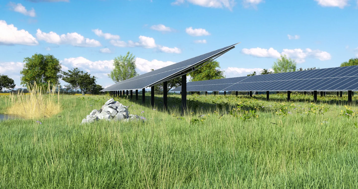 Centrale biodivénergie, solution photovoltaique TSE