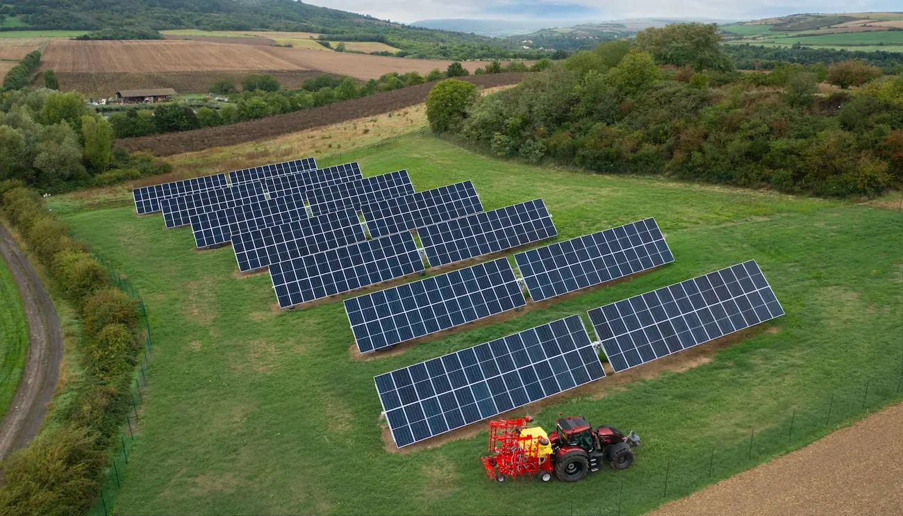 The Chadeleuf agrivoltaics project