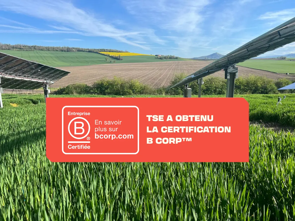Énergie solaire : TSE renforce ses engagements et obtient la certification B Corp