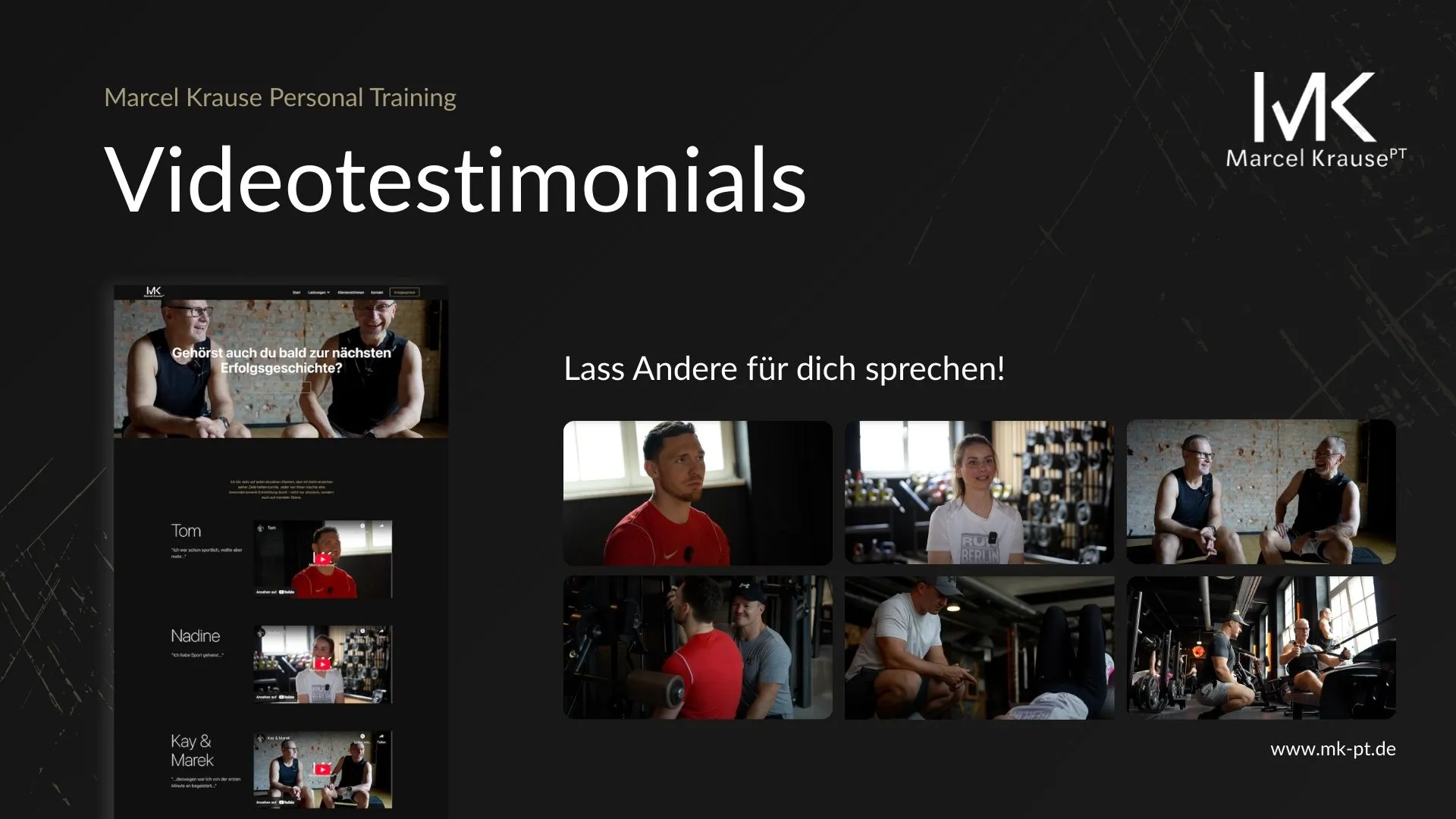 Kundenprojekt Bild Fitness Trainer