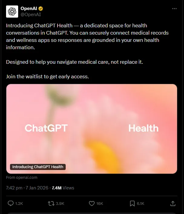 ChatGPT Health Concerns