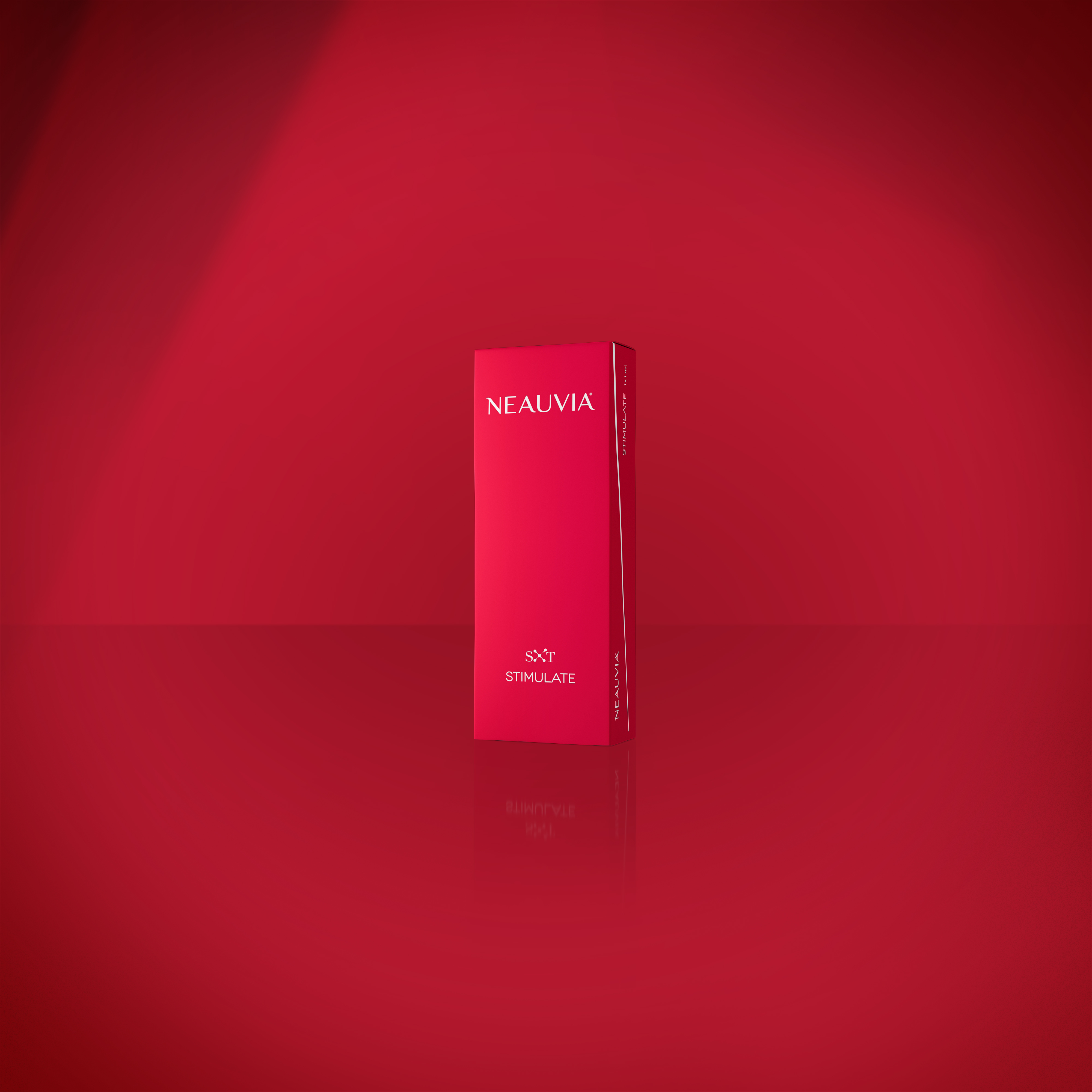 Neauvia Stimulate 1.0 ml. Sameinar 26 mg/ml af hýalúrónsýru og 1% kalsíumhýdroxýapatít.