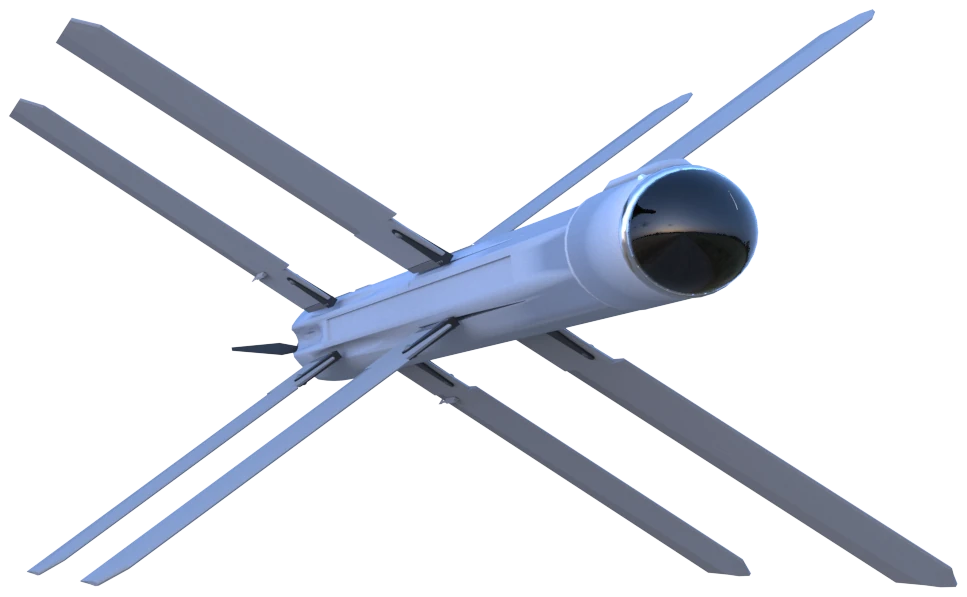 Loitering munition drone