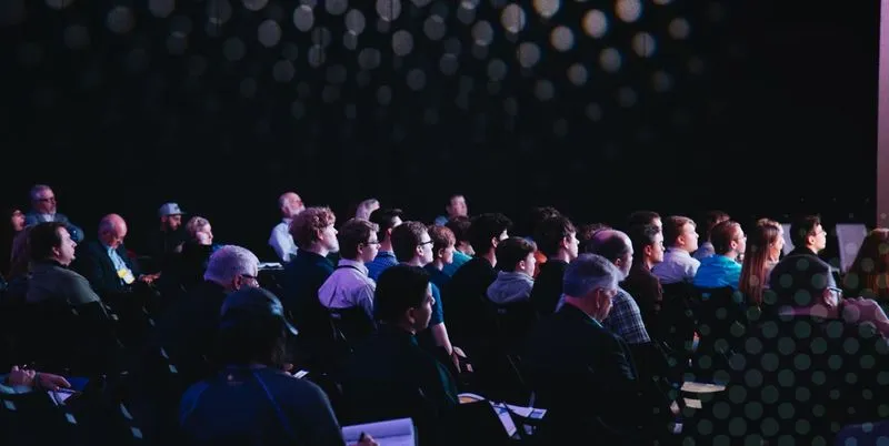 people are listening a presentation