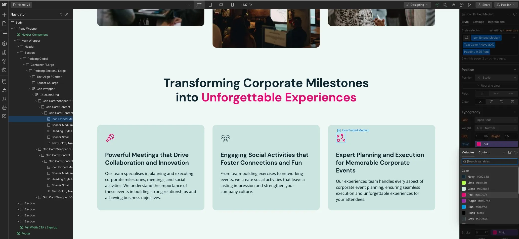 template example image