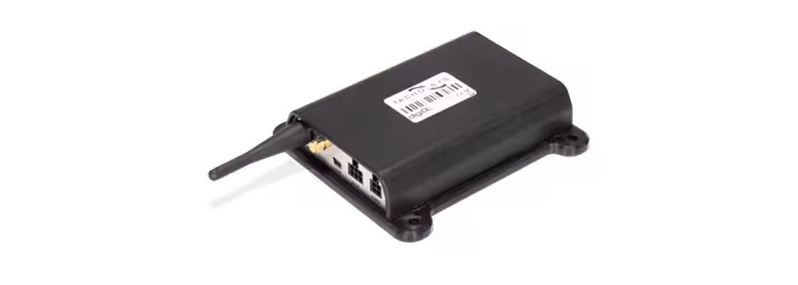 DigiDL - Compact zwart elektronisch apparaat met antennes en verbindingspoorten aan de zijkant.