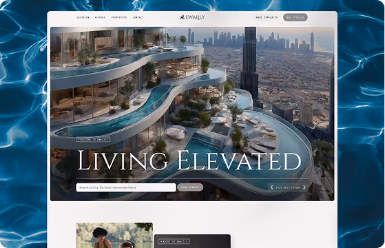 Real Estate Webflow template